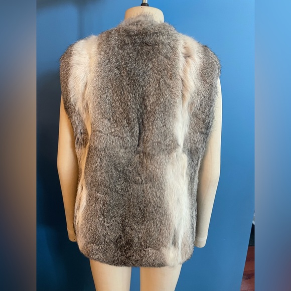 Michael Kors rabbit fur vest - Picture 3 of 6